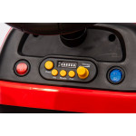 Elektrický traktor s vlečkou BBH-030 na diaľkové ovládanie 2,4G červená